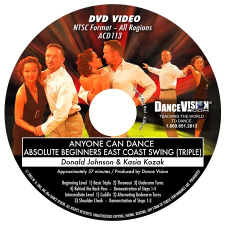 Anyone Can Dance East Coast Swing (Triple Time)