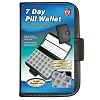 Deluxe 7-Day Pill Organizer Box In Wallet (9045)