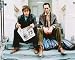 PAUL MCGANN AS 'I', RICHARD E GRANT AS WITHNAIL FROM WITHNAIL & I #1 - COLOUR Movie Photo - (4 Different Photograph & POSTER Sizes Available)