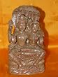 Ananta Sesha Vishnu & Lakshmi Stone Sculpture India Gods 8 Inch