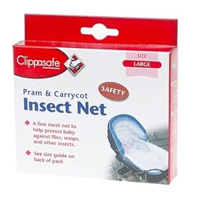 Clippasafe Pram & Carrycot Insect Net (Large)