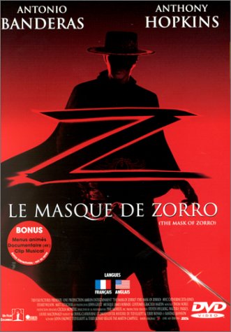 Le Masque de Zorro dvd, Film dvd Le Masque de Zorro