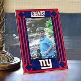 Art Glass Frame - New York Giants