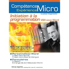 Initiation � la programmation VBA sous Word