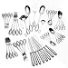 Wallace Italian Sterling Impero 46-Piece Sterling Silver Flatware Set, Service for 8