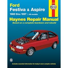 Ford Festiva and Aspire (88-97) Automotive Repair Manual (Haynes Automotive Repair Manuals)