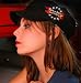 ROCK-N-ROLL GANGSTAR LOS ANGELES EMBROIDERED GIRLS MILITARY CAP HAT