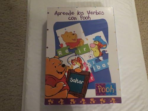 Aprende Los Verbos Con Pooh / Learn Verbs with Pooh Puzzle Cards SPANISH EDITION