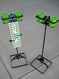 Backyard Barkeep Drink Holder Set with Bases for Tailgating, Cornhole, Bocce, Horseshoes & Washers