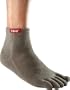 injinji Performance Mini Crew Toesocks,Sand,X-Large