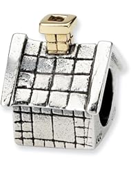 Sterling Silver & Reflections House Bead