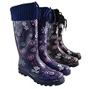Ladies Wellington Boots Cardi Wellies Womens Size 3-8