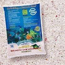 BIO-ACTIVE "LIVE" ARAGONITE PINK SAMOA REEF SAND 20LB (2PC)