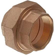 Lead Free Brass Pipe Fitting, Union, Class 125, NPT Female