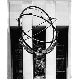 Prometheus Statue, Rockefeller Center, New York Photograph - Beautiful 16"x20" Photographic Print by Carol M. Highsmith