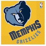 Memphis Grizzlies Paper Lunch Napkins (16 Pack)