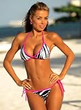 UjENA Hot Zebra Tonga Bikini Swimsuit
