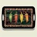 Kitchen & Housewares : Serving Tray ~ Chili Peppers~ 18 inches x 12 inches ~ melamine plastic ~ code 264