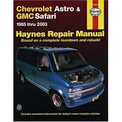 Chevrolet Astro & Gmc Safari 1985 Thru 2003
