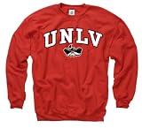 UNLV Runnin Rebels Youth Red Perennial II Crewneck Sweatshirt