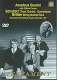 Buy : Amadeus Quartet/Clifford Curzon: Schubert "Trout" Quintet/Quartettsatz/Britten String Quartet No. 2