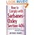 How to Comply with Sarbanes-Oxley Section 404: Assessing the Effectiveness of Internal Control