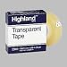 Highland&trade; 5910 Transparent Tape, 3/4in. x 1296in.