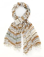 Indigo Collection Lightweight Cowboy Print Scarf
