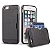 iPhone 6 Plus Case,iPhone 6s Plus Case, Ebakx [Card Slot Case] - [Drop Protection Heavy Duty Wallet] - for Apple iPhone 6 Plus and iPhone 6s Plus Case (Black)