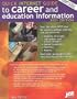 Quick Internet Guide to Career and Education Information (Best Career & Education Websites)