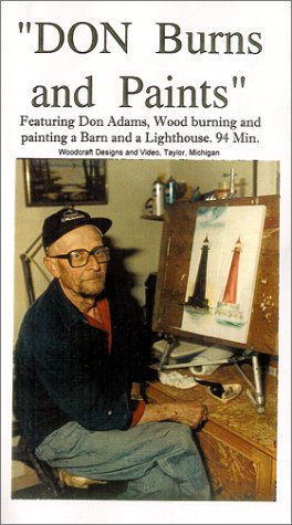 Video: Woodburning   Don Woodburns and Paints