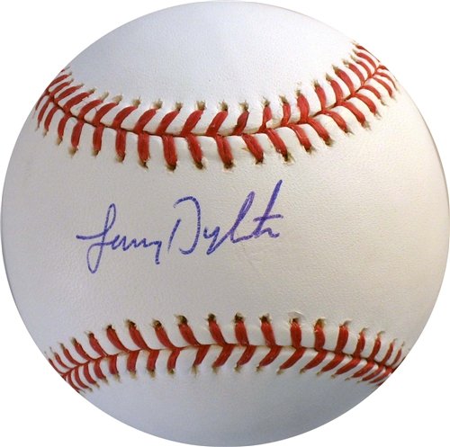 Lenny Dykstra Autographed/Hand Signed Official MLB Baseball
