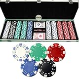 Generic 500-Pc. Poker Chip Set in Aluminum Case