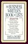 The Business Writer's Book of Lists