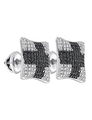 0.11CT-DIA MICRO-PAVE EARRINGS