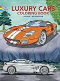 Luxury Cars Coloring Book (Dover Coloring Book)