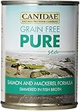 Canidae 12-Pack Canned Dog Food, Grain Free Salmon And Mackerel Formula, 13-Ounce Can