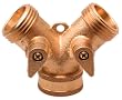 Brass Y Connector