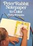 Peter Rabbit Notepaper to Color