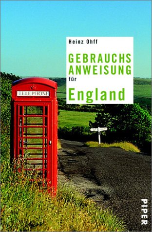 City Travel Guides Discounted  Used : Gebrauchsanweisung für England
