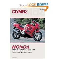 Honda Vfr700f & Vfr750f, 1986-1997: Service, Repair, Maintenance