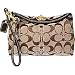 Coach Capacity Wristlet Clutch Bag Purse 41182 Mahogany Brown