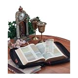 Embassy Patched Lambskin Leather Bible Cover