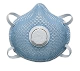 Moldex 2301N95 Particulate Respirator Facemask with Exhale Valve and Nose Flange (Box of 10) Small