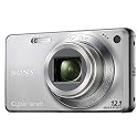 Sony DSC-W270S Digitalkamera (12 Megapixel, 5-fach opt. Zoom, 2,7" Display) silber