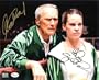 Clint Eastwood & Hillary Swank Million Dollar Baby Autographed 8x10 Photo