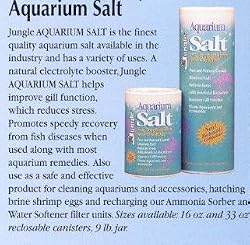 Jungle NJ007 Aquarium Salt, 16-Ounce, 1-Pound