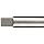 Alvord Polk 155-0 High-Speed Steel Taper Pin Reamer, Straight Flute, Round Shank, Uncoated (Bright)