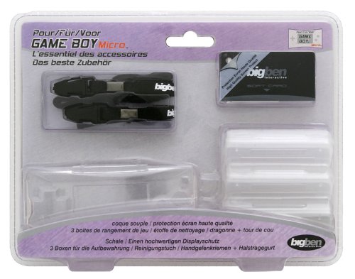 Bigben - Câbles - Connectiques - 7 pièces protection Set pour Gameboy Micro/ GBM