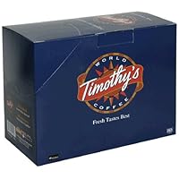 Timothy's World Coffee, Kona Blend, 24-Count K-Cups for Keurig Brewers (Pack of 2)